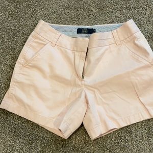 Jcrew pink 5” chino shorts